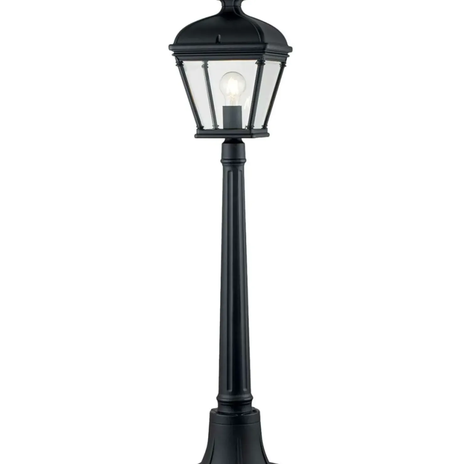 Lampa ogrodowa, stojąca, metrowa BAYVIEW-4M-BK z serii BAYVIEW*Sklep Kaja Clearance