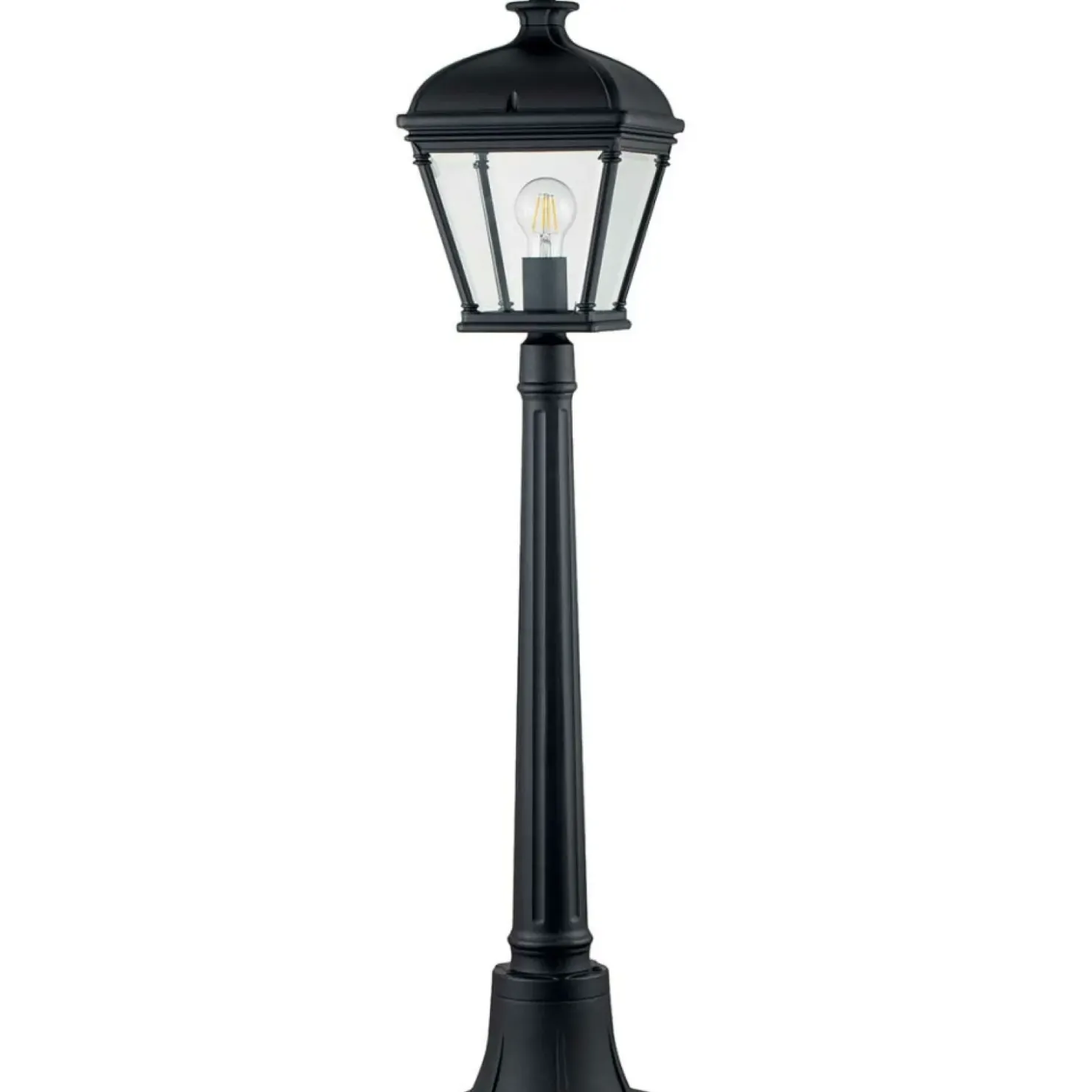 Lampa ogrodowa, stojąca, metrowa BAYVIEW-4M-BK z serii BAYVIEW*Sklep Kaja Clearance