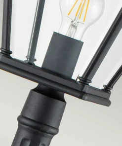 Lampa ogrodowa, stojąca, metrowa BAYVIEW-4M-BK z serii BAYVIEW*Sklep Kaja Clearance