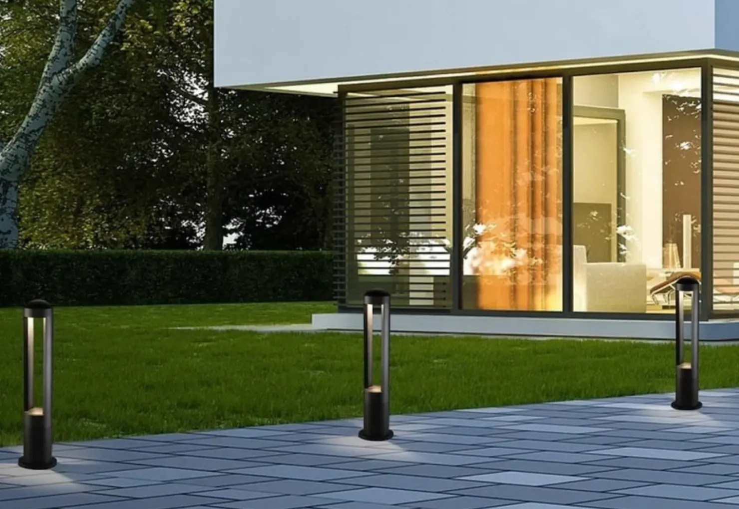 Lampa ogrodowa stojąca, zintegrowany LED 9507 | Kaja Oświetlenie*Sklep Kaja Best