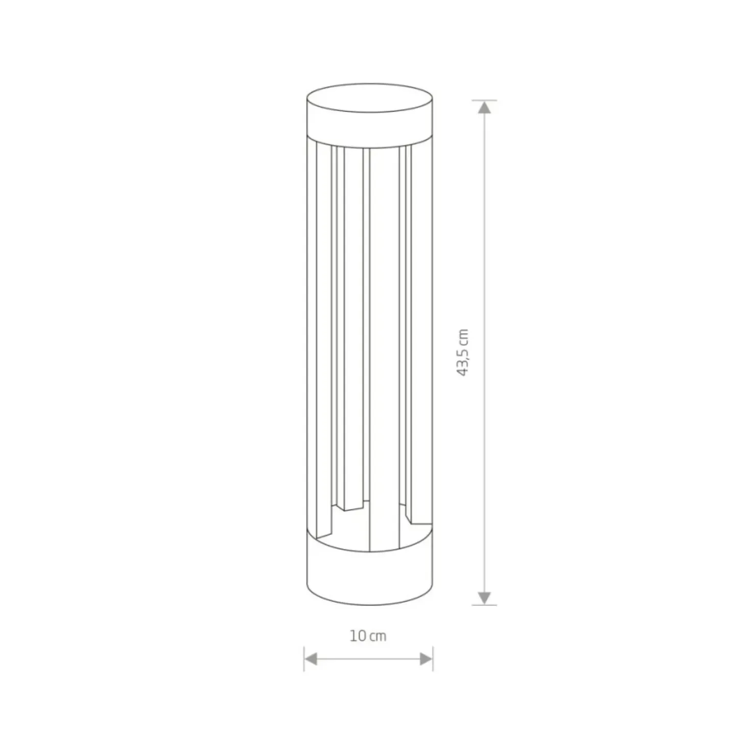 Lampa ogrodowa typu latarnia, zintegrowany LED 9508 | Kaja Oświetlenie*Sklep Kaja Clearance