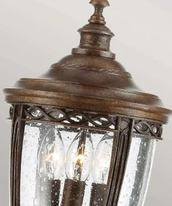 Lampa ogrodowa, wys. 118cm FE-EB4-M-BRB z serii ENGLISH BRIDLE*Sklep Kaja New