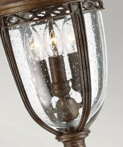 Lampa ogrodowa, wys. 118cm FE-EB4-M-BRB z serii ENGLISH BRIDLE*Sklep Kaja New