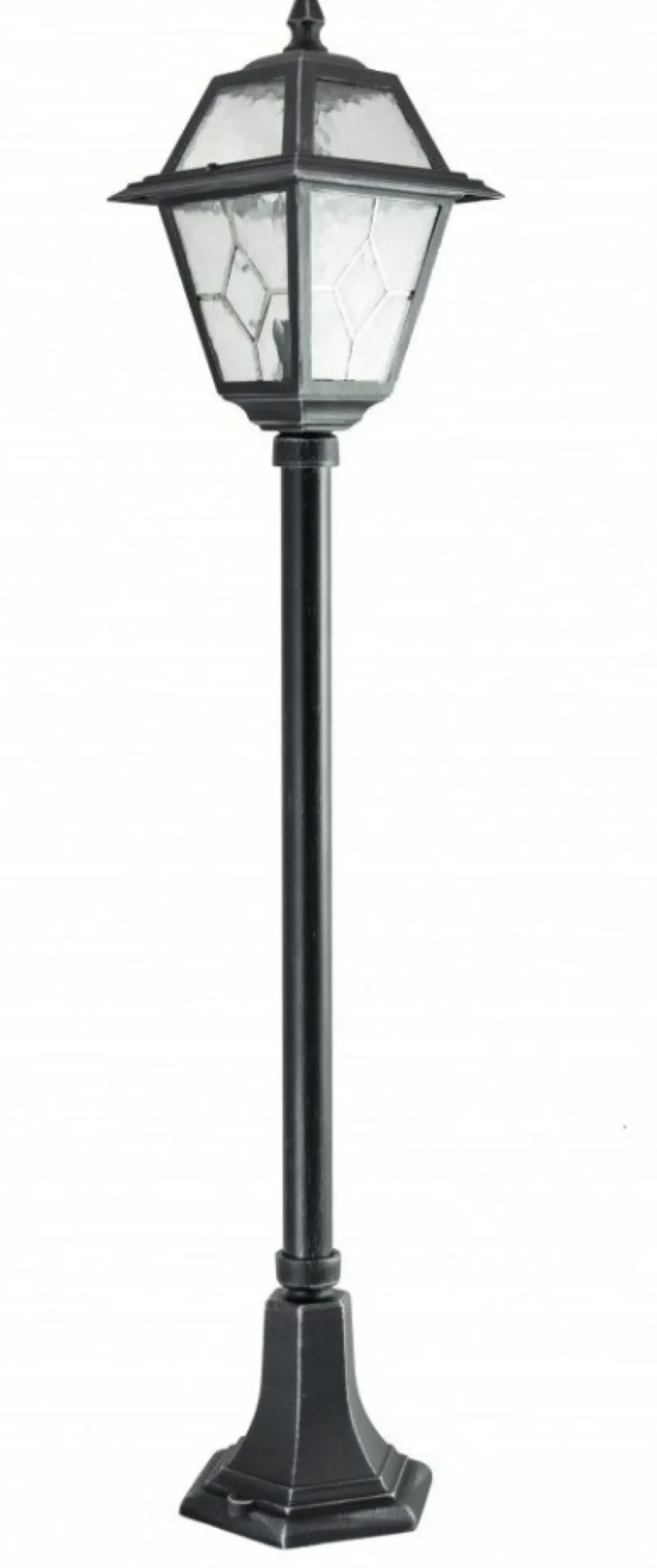 Lampa ogrodowa ze szłem witrażowym K 5002/2/N z serii WITRAŻ | Kaja Oświetlenie*Sklep Kaja Cheap