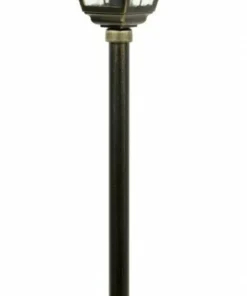 Lampa ogrodowa ze szłem witrażowym K 5002/2/N z serii WITRAŻ | Kaja Oświetlenie*Sklep Kaja Cheap