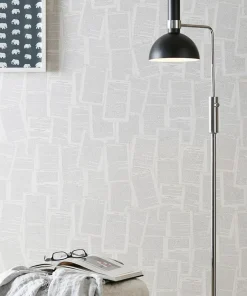 Lampa podłogowa czarny klosz i ściemniacz 106857 | Kaja Oświetlenie*Sklep Kaja Store