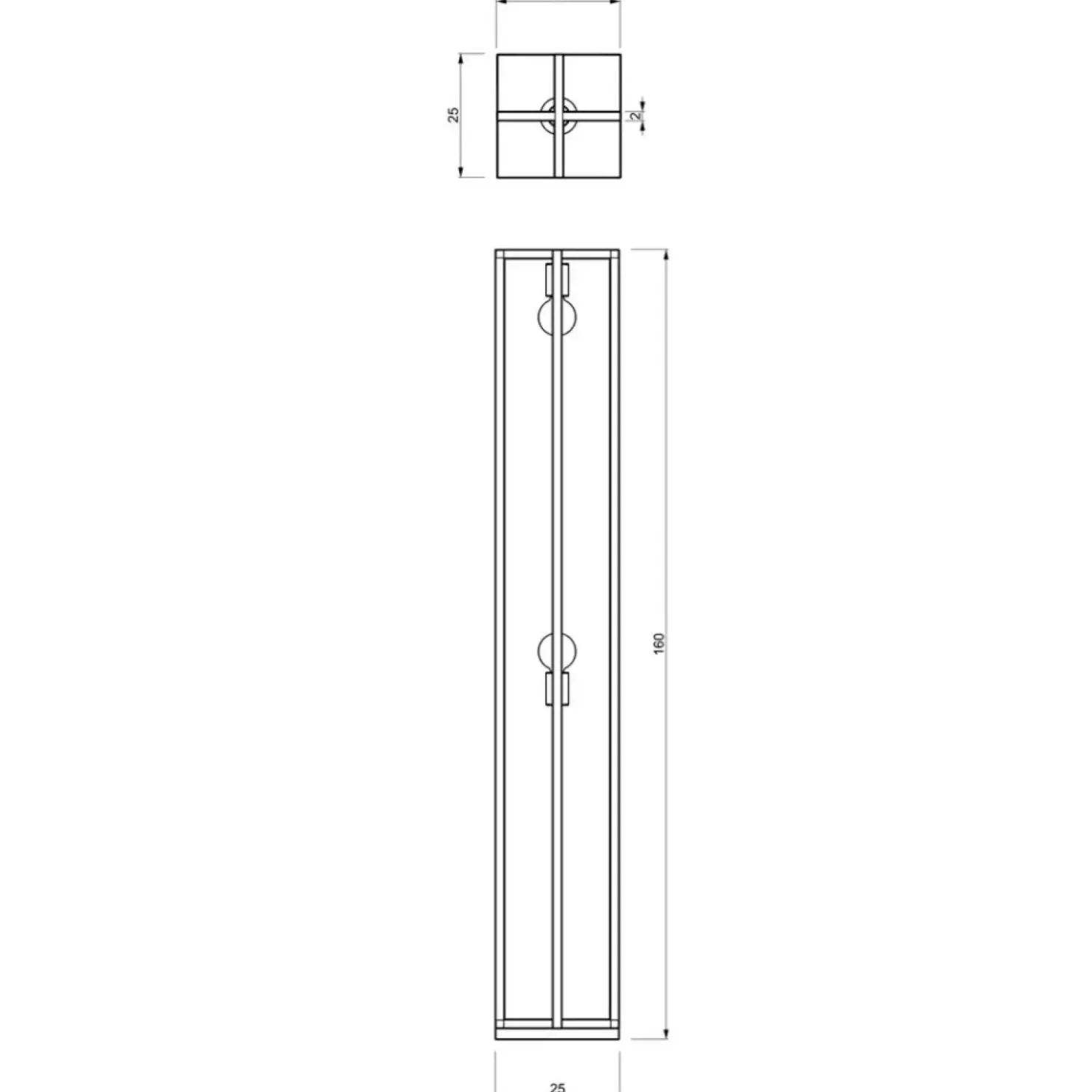Lampa podłogowa, dwa punkty świetlne, do salonu MLP8566 z serii ARNOLD | Kaja Oś*Sklep Kaja Store