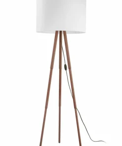 Lampa podłogowa na drewnianych nogach TK 5299 TOKYO | Kaja Oświetlenie*Sklep Kaja Clearance