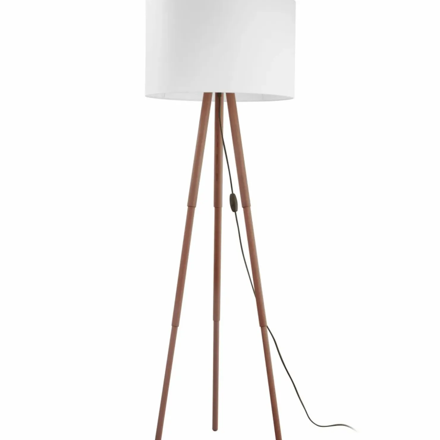 Lampa podłogowa na drewnianych nogach TK 5299 TOKYO | Kaja Oświetlenie*Sklep Kaja Clearance