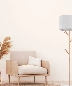 Lampa podłogowa na drewnianej nodze TK 5574 ALBERO | Kaja Oświetlenie*Sklep Kaja Discount