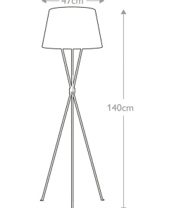 Lampa podłogowa na trójnogu FE-PENNY-FL-BB z serii PENNY*Sklep Kaja Store