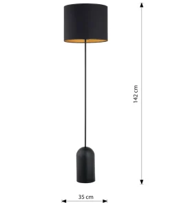 Lampa podłogowa na wąskiej podstawie 1323/LP1 ASPEN | Kaja Oświetlenie*Sklep Kaja Best Sale