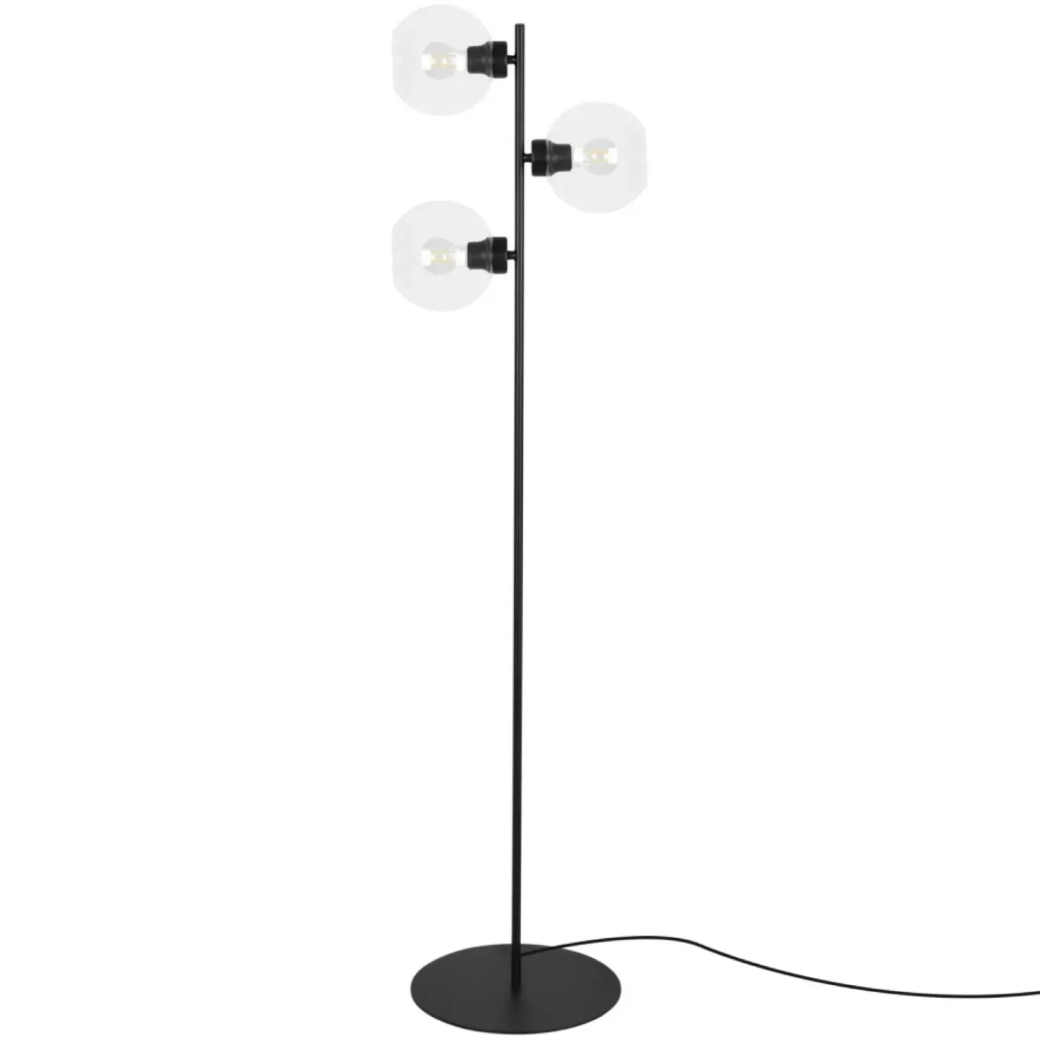 Lampa podłogowa z 3 okrągłymi kloszami K-4859 LAMBERT | Kaja*Sklep Kaja Sale