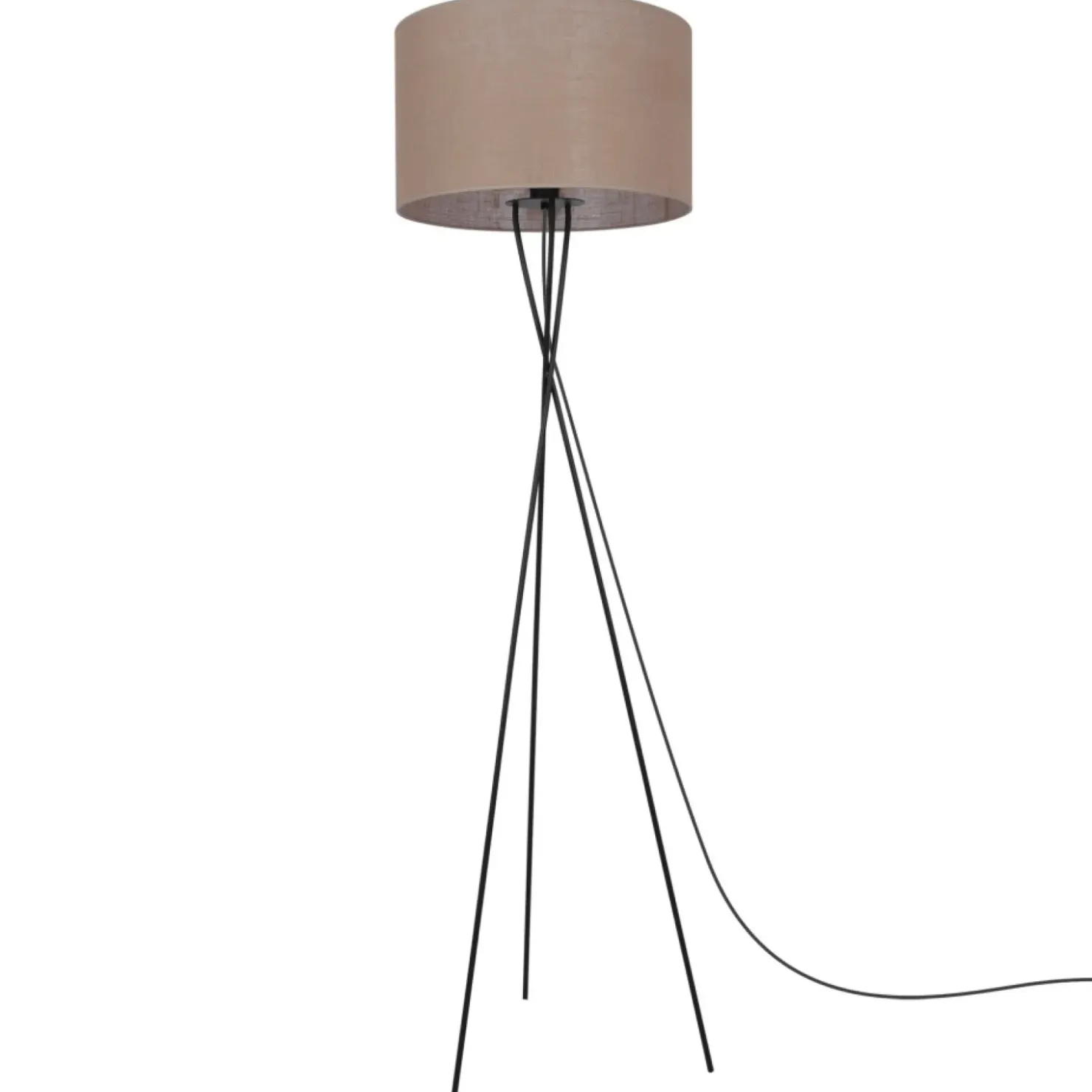 Lampa podłogowa z abażurem na trójnogu K-4379 | Kaja Oświetlenie*Sklep Kaja Store