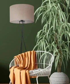 Lampa podłogowa z abażurem na trójnogu K-4379 | Kaja Oświetlenie*Sklep Kaja Store