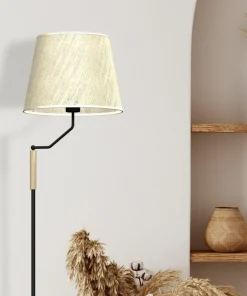 Lampa podłogowa z abażurem, dla czytelnika MLP7279 z serii ETNA | Kaja Oświetlen*Sklep Kaja Cheap