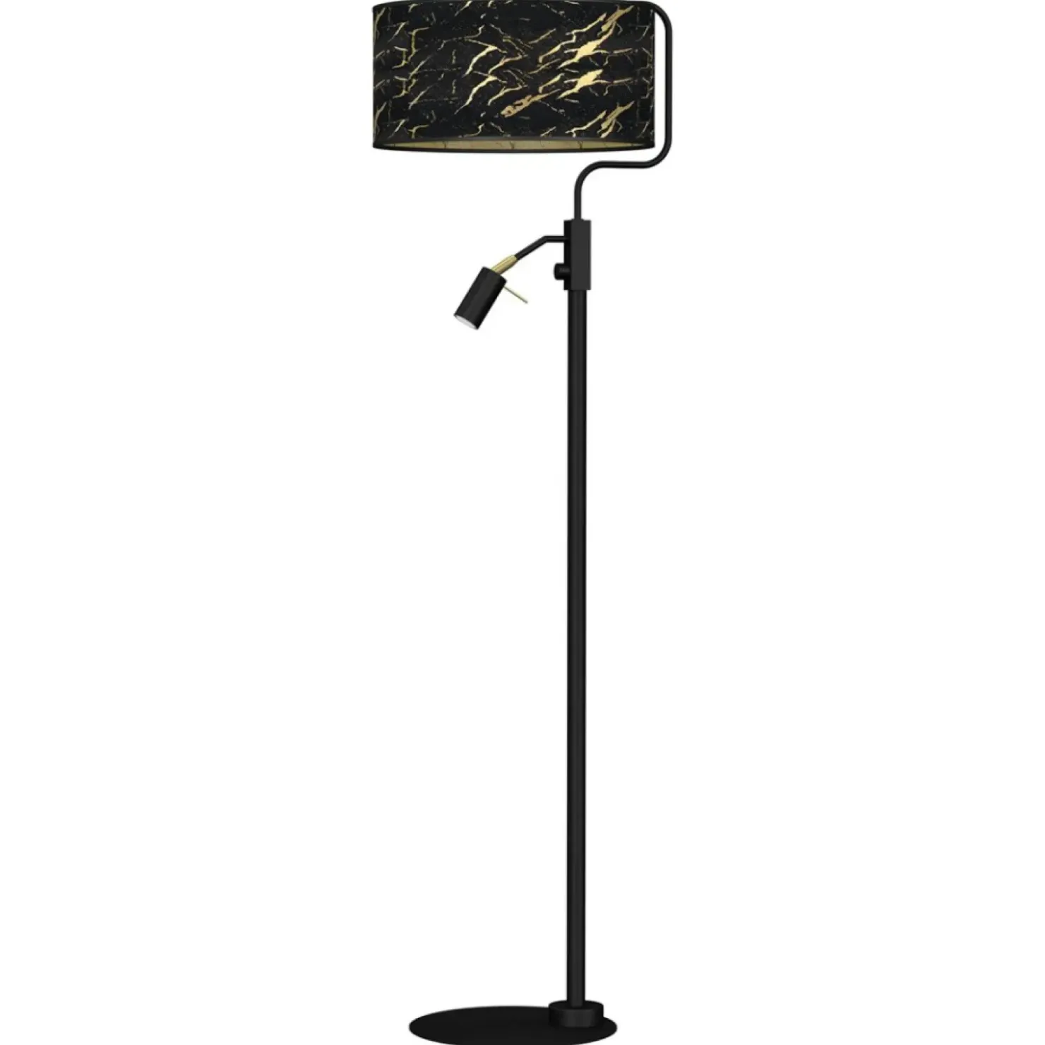 Lampa podłogowa z abażurem i doświetleniem MLP7300 z serii SENSO | Kaja Oświetle*Sklep Kaja Best