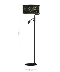 Lampa podłogowa z abażurem i doświetleniem MLP7300 z serii SENSO | Kaja Oświetle*Sklep Kaja Best