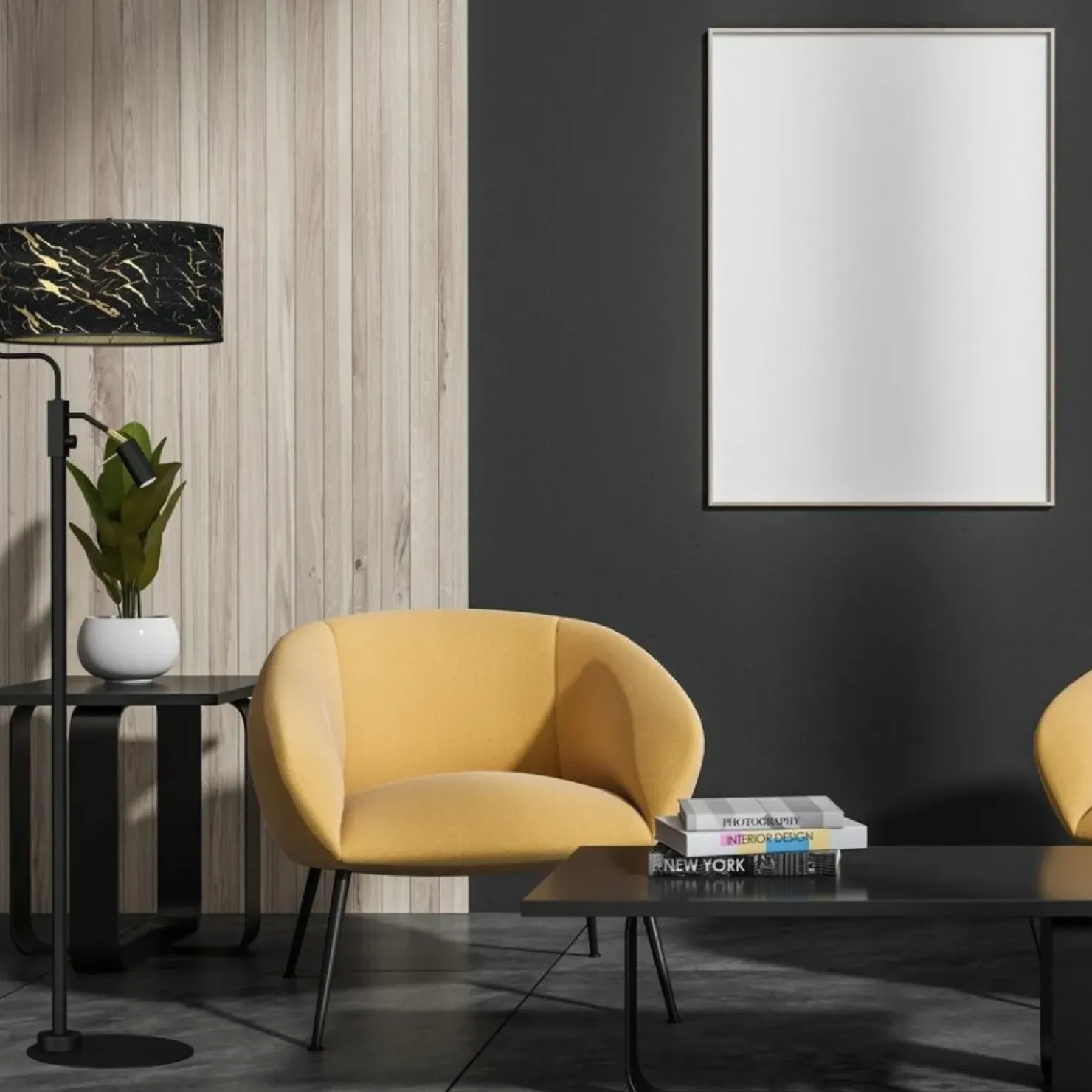 Lampa podłogowa z abażurem i doświetleniem MLP7300 z serii SENSO | Kaja Oświetle*Sklep Kaja Best