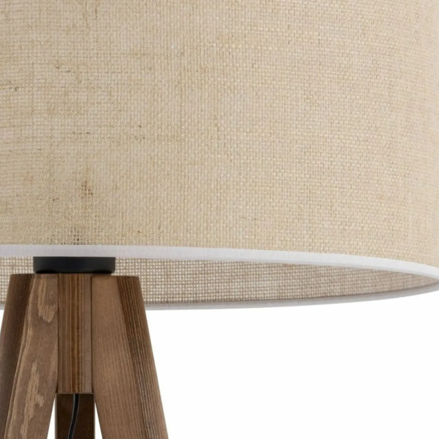 Lampa podłogowa z abażurem w stylu boho TK 16017 GRAND ORZECH | Kaja*Sklep Kaja Flash Sale