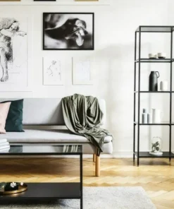 Lampa podłogowa z m abażurem 8191 | Kaja Oświetlenie*Sklep Kaja Cheap