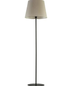 Lampa podłogowa z lnianym abażurem TK 5151 CHICAGO | Kaja Oświetlenie*Sklep Kaja Clearance