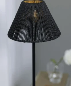 Lampa podłogowa z plecionym abażurem 108446 z serii CORDA | Kaja*Sklep Kaja Fashion