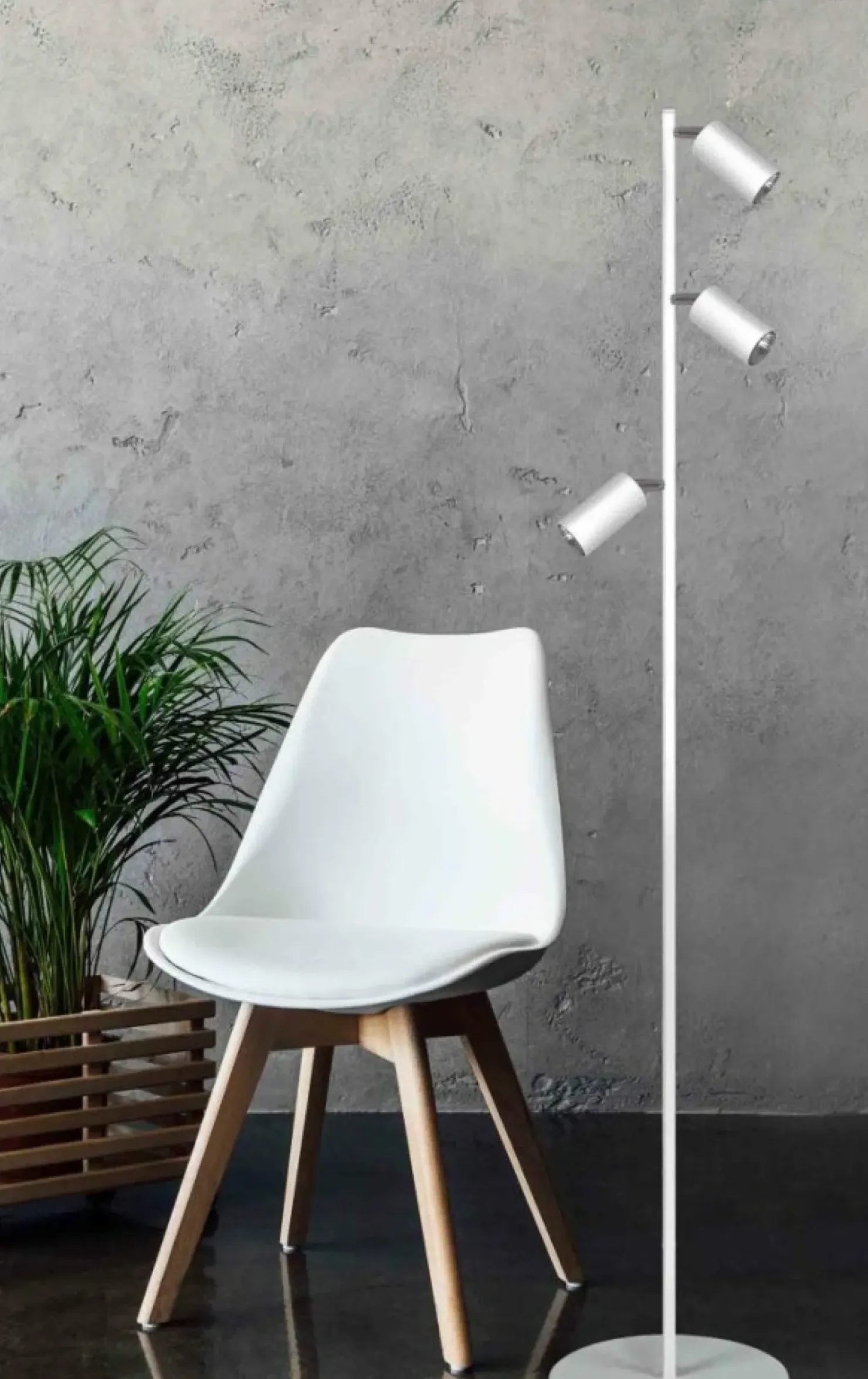 Lampa podłogowa z regulowanym kątem świecenia K-4419 | Kaja*Sklep Kaja Clearance