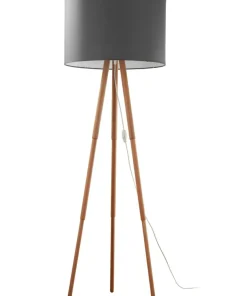 Lampa podłogowa z szarym abażurem TK 5285 TOKYO | Kaja Oświetlenie*Sklep Kaja Clearance