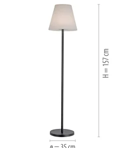 Lampa podłogowa zasilana akumulatorem, RGB 19826-18 z serii HOLLY*Sklep Kaja Outlet