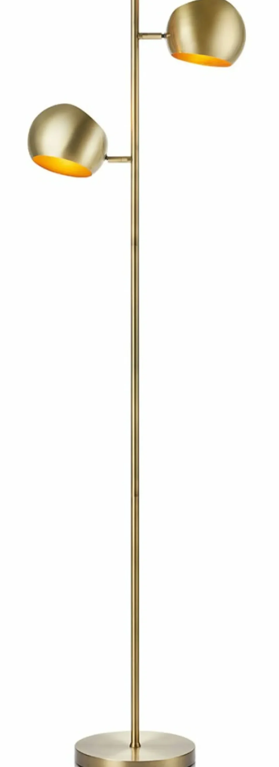 Lampa podłogowa ze złotą oprawą 2xE14 146cm 107742 | Kaja Oświetlenie*Sklep Kaja Clearance