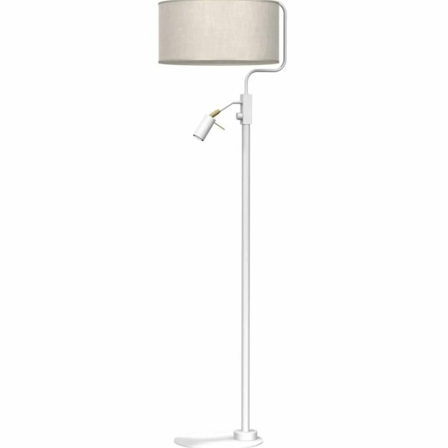 Lampa stojąca do kącika czytelnika - dwa światła MLP7503 LINO | Kaja*Sklep Kaja Sale