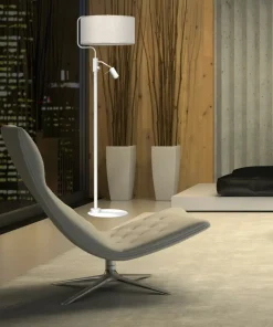 Lampa stojąca do kącika czytelnika - dwa światła MLP7503 LINO | Kaja*Sklep Kaja Sale