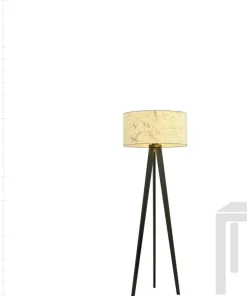 Lampa stojąca, klasyczny trójnóg z abażurem 1150/LP3 ASTON | Kaja*Sklep Kaja Fashion