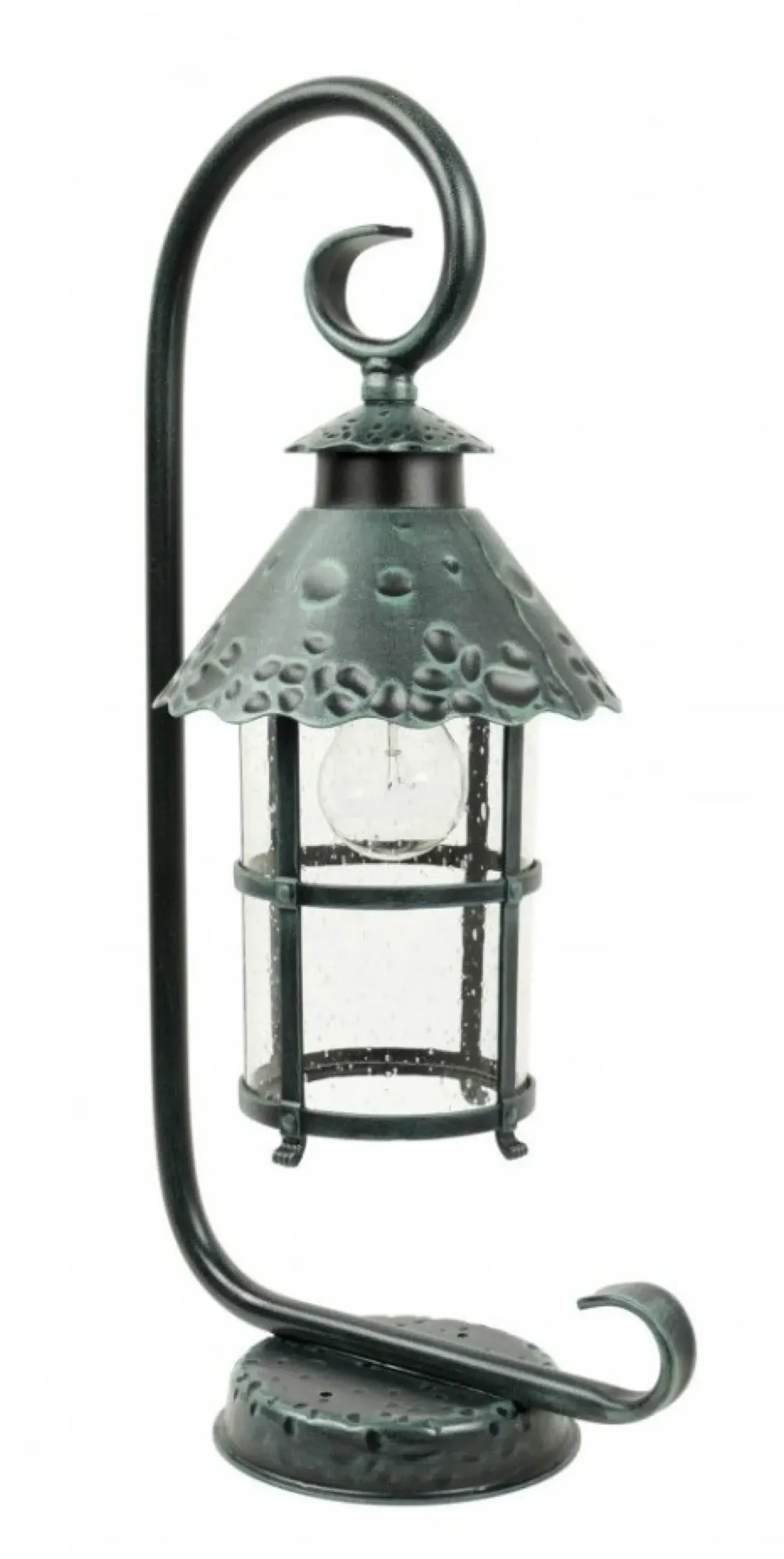 Lampa stojąca, ogrodowa z ozdobnym szkłem K 4011/1/R z serii TOLEDO | Kaja Oświe*Sklep Kaja Outlet