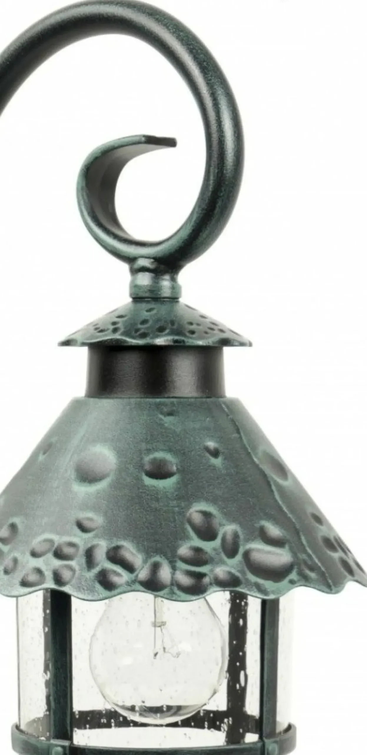 Lampa stojąca, ogrodowa z ozdobnym szkłem K 4011/1/R z serii TOLEDO | Kaja Oświe*Sklep Kaja Outlet