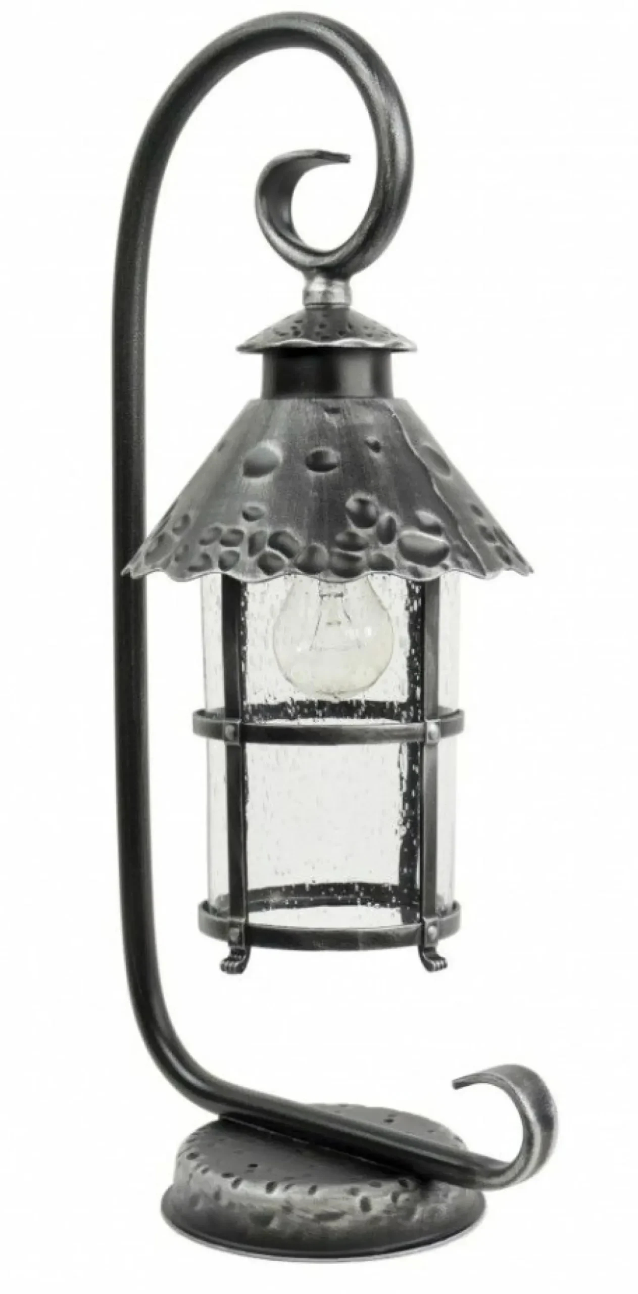 Lampa stojąca, ogrodowa z ozdobnym szkłem K 4011/1/R z serii TOLEDO | Kaja Oświe*Sklep Kaja Outlet