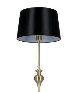 Lampa stojąca w stylu glamour, z abażurem 51-09258 z serii PRIMA*Sklep Kaja Discount