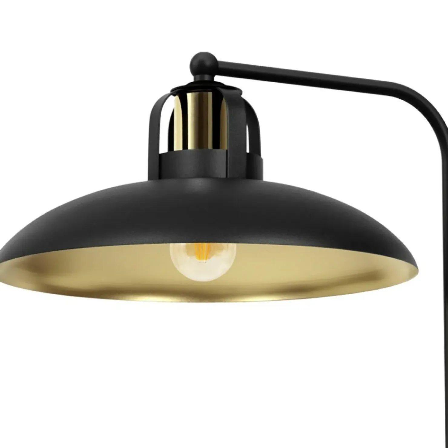 Lampa stołowa do biura, kolor czarno-złoty MLP8908 z serii FELIX | Kaja Oświetle*Sklep Kaja Outlet