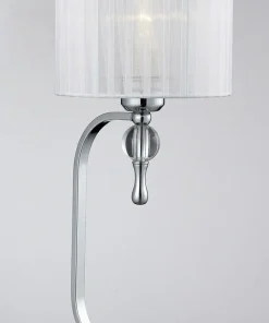 Lampa stołowa do eleganckiej sypialni AZ1107 IMPRESS WHITE | Kaja*Sklep Kaja Outlet