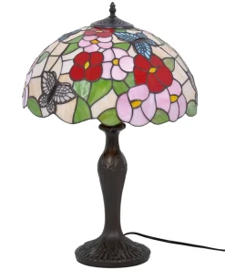 Lampa stołowa, do rustykalnych wnętrz K-G161386 z serii BUTTERFLY*Sklep Kaja Best Sale