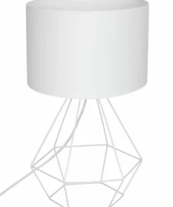 Lampa stołowa, druciana podstawka, kolor LX 8965 z serii ALMA*Sklep Kaja Fashion