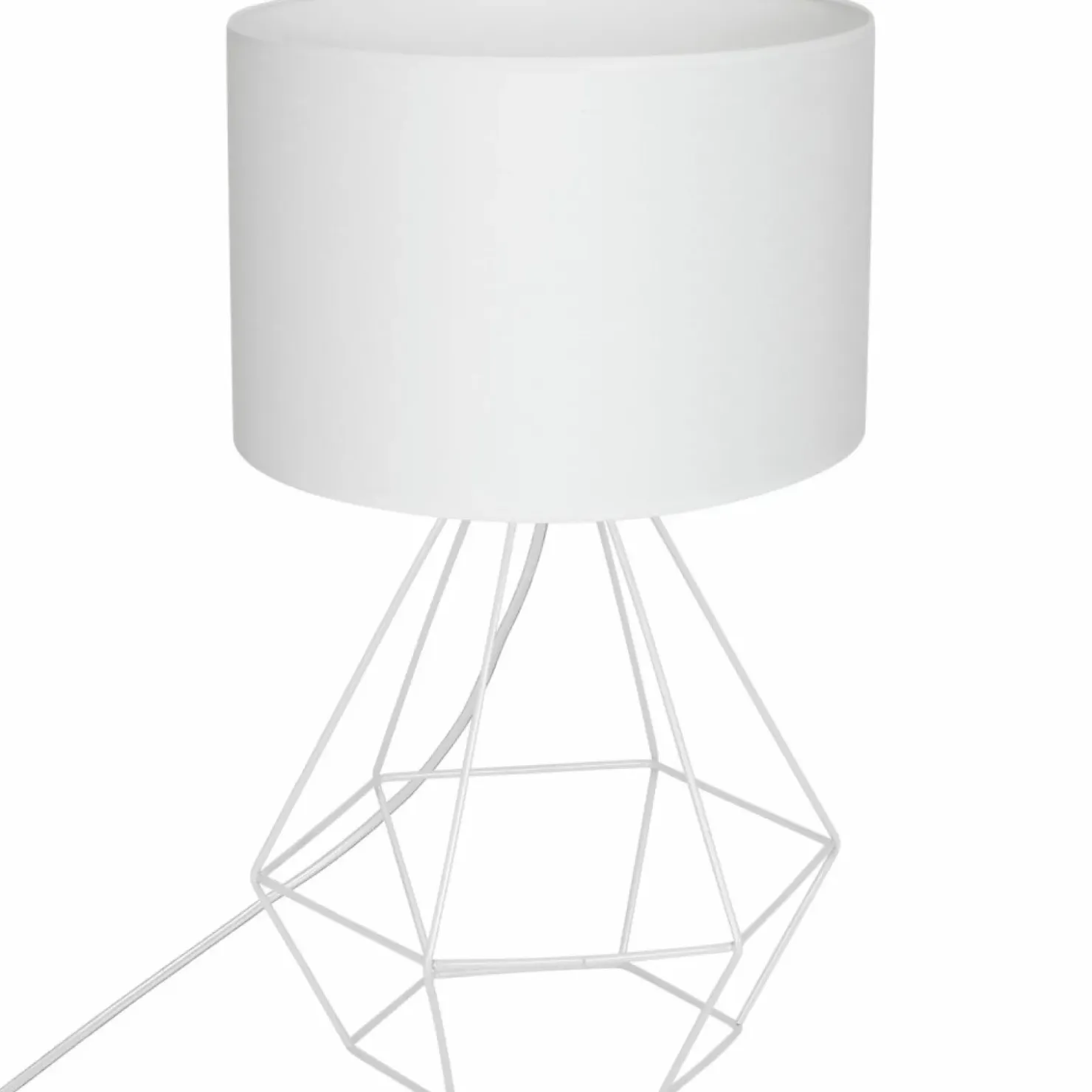 Lampa stołowa, druciana podstawka, kolor LX 8965 z serii ALMA*Sklep Kaja Fashion