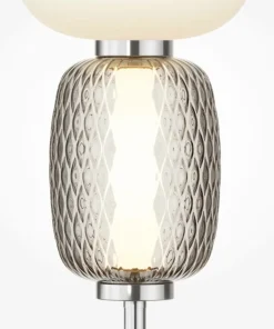 Lampa stołowa, efektowny wygląd MOD267TL-L28CH3K z serii PATTERN*Sklep Kaja Cheap