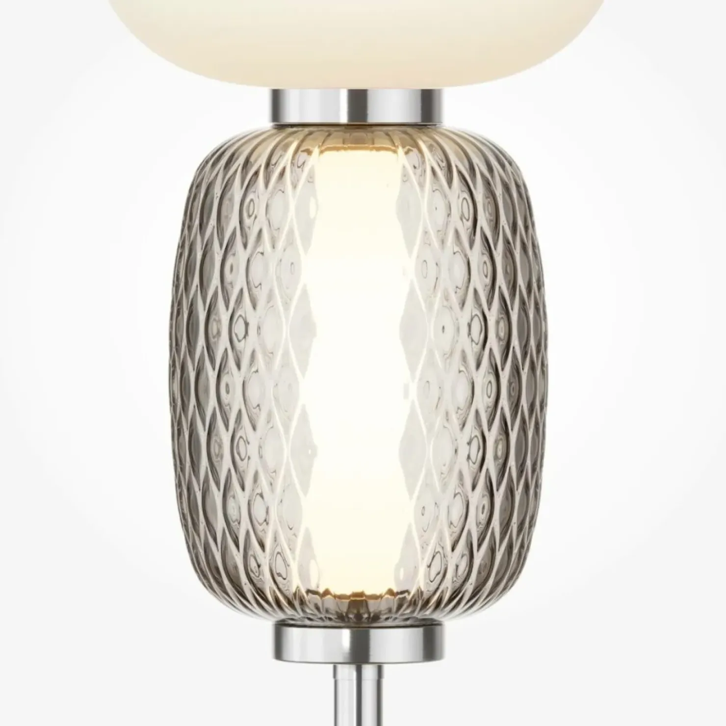 Lampa stołowa, efektowny wygląd MOD267TL-L28CH3K z serii PATTERN*Sklep Kaja Cheap