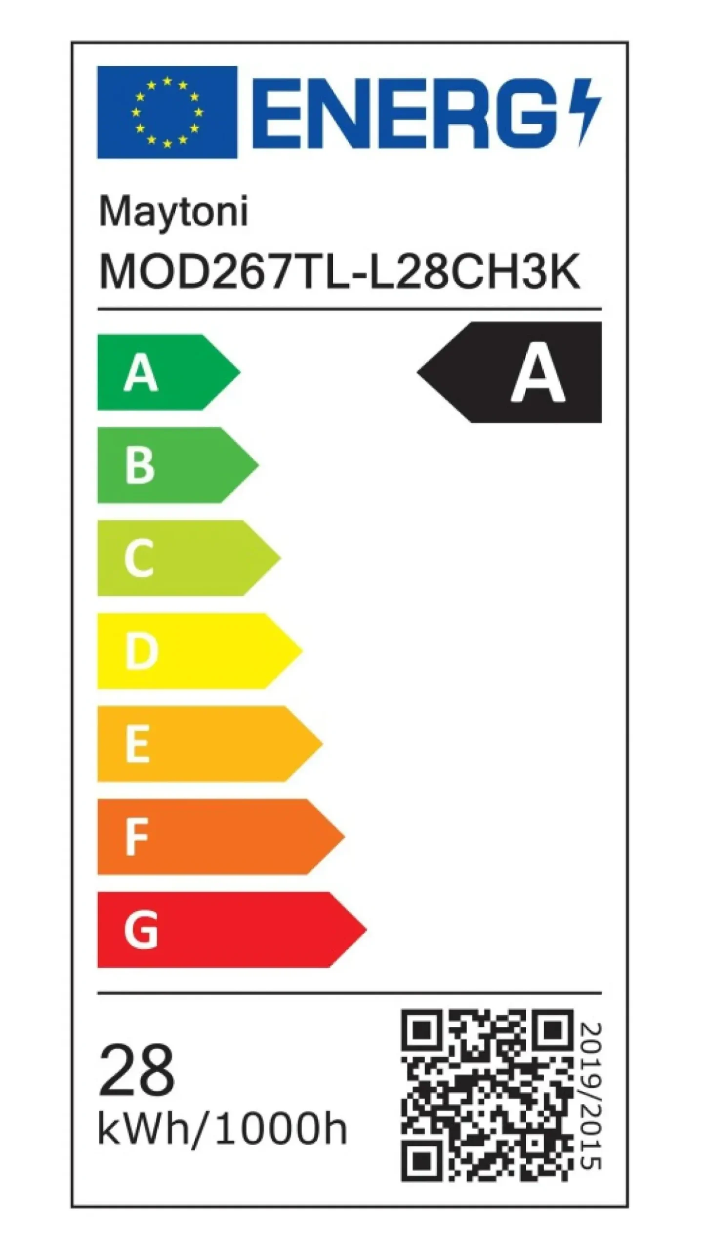 Lampa stołowa, efektowny wygląd MOD267TL-L28CH3K z serii PATTERN*Sklep Kaja Cheap
