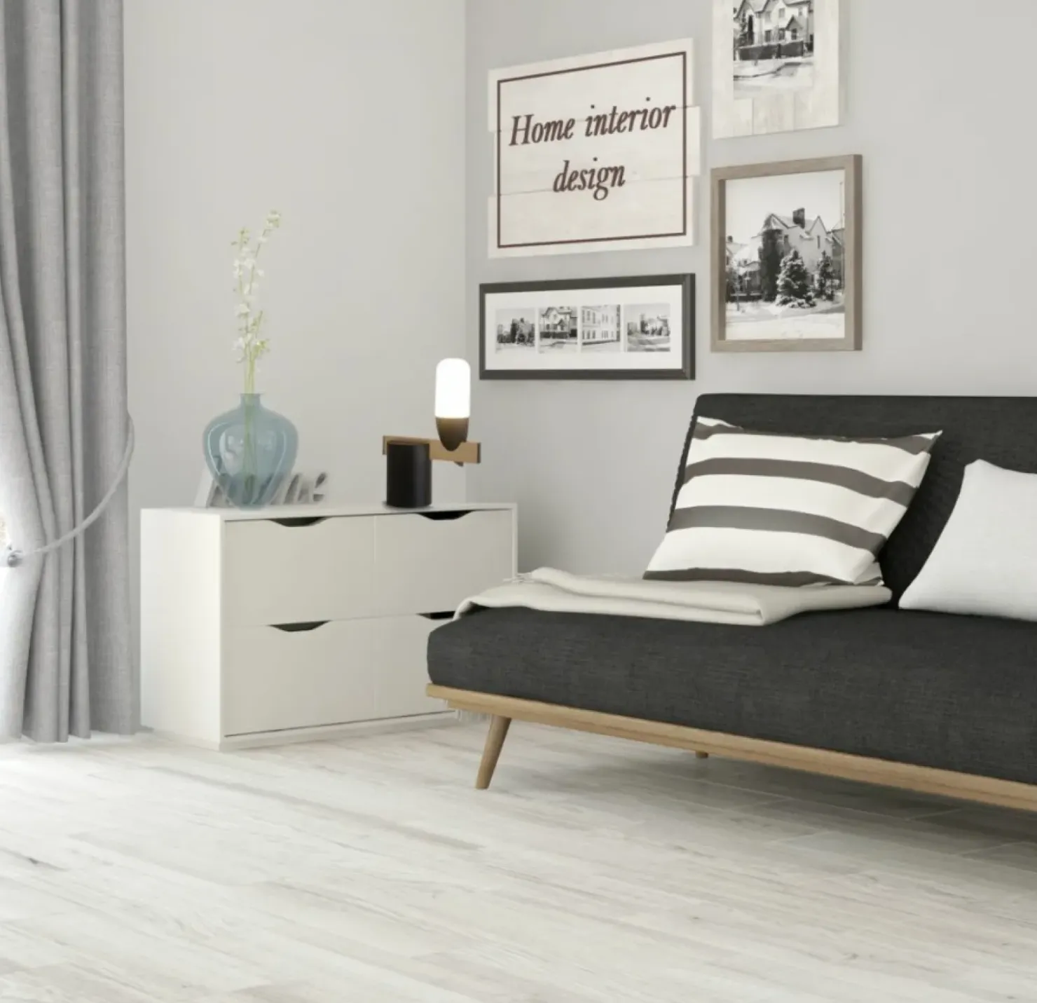 Lampa stołowa LED czarna LEDEA 50533081 SAKAI | Kaja Oświetlenie*Sklep Kaja Discount