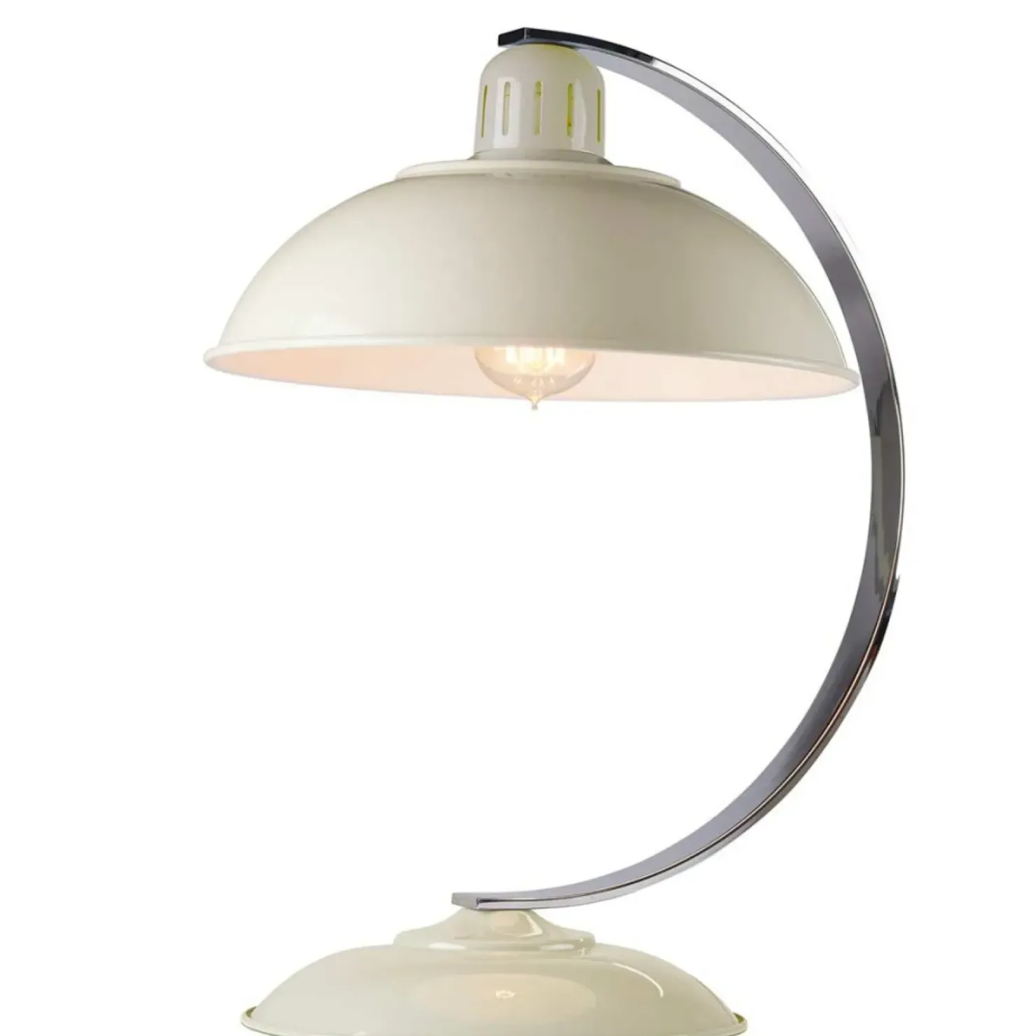 Lampa stołowa, ramię w kształcie łuku FRANKLIN-CREAM z serii FRANKLIN*Sklep Kaja Shop