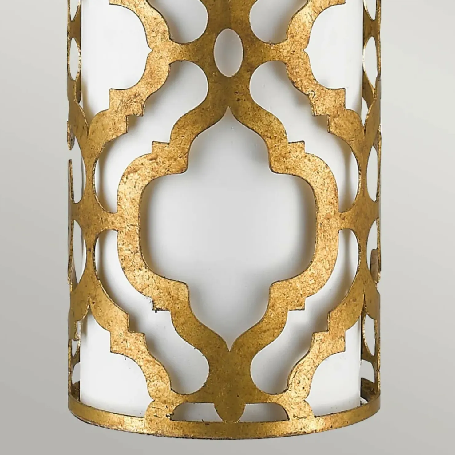 Lampa stołowa z białym abażurem GN-ARABELLA-TL-G z serii ARABELLA*Sklep Kaja Cheap