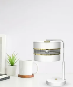 Lampa stołowa z m abażurem, do salonu MLP7354 z serii ULTIMO | Kaja Oświetl*Sklep Kaja New